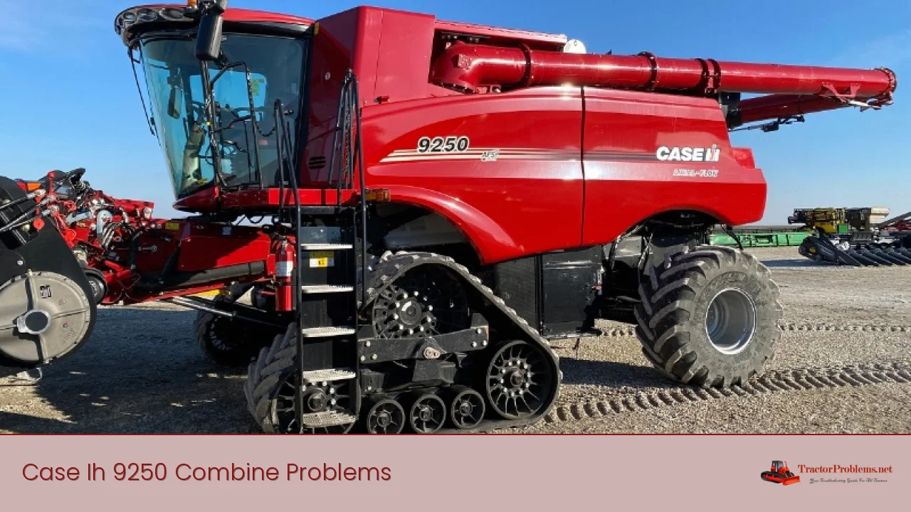 Case Ih 9250 Combine Problems