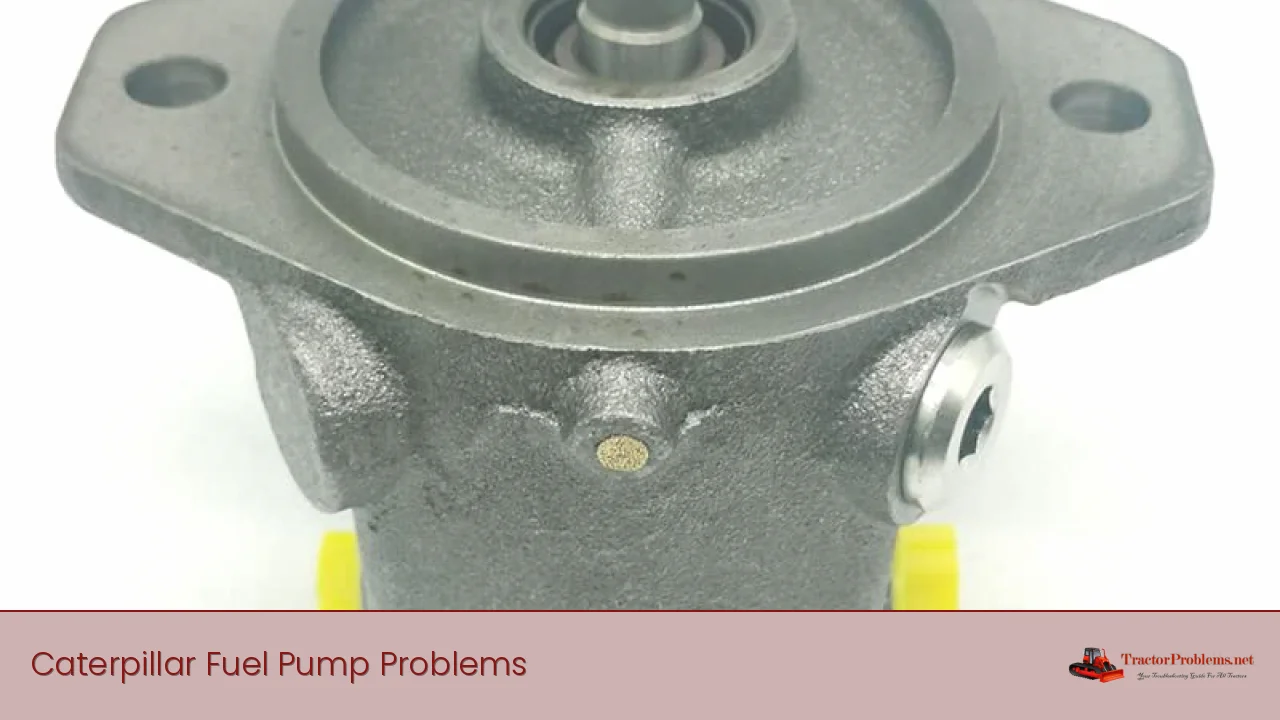 Caterpillar Fuel Pump Problems