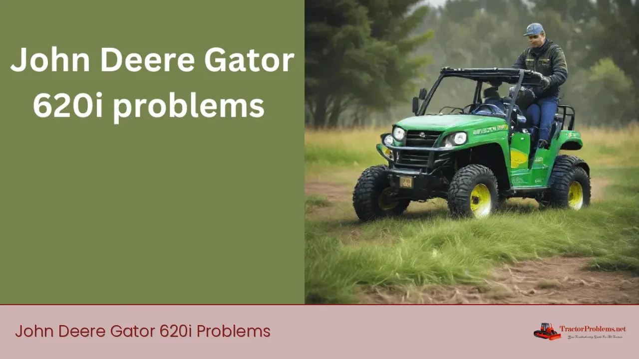 John Deere Gator 620i Problems