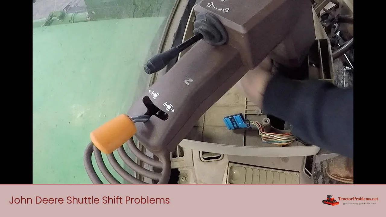John Deere Shuttle Shift Problems