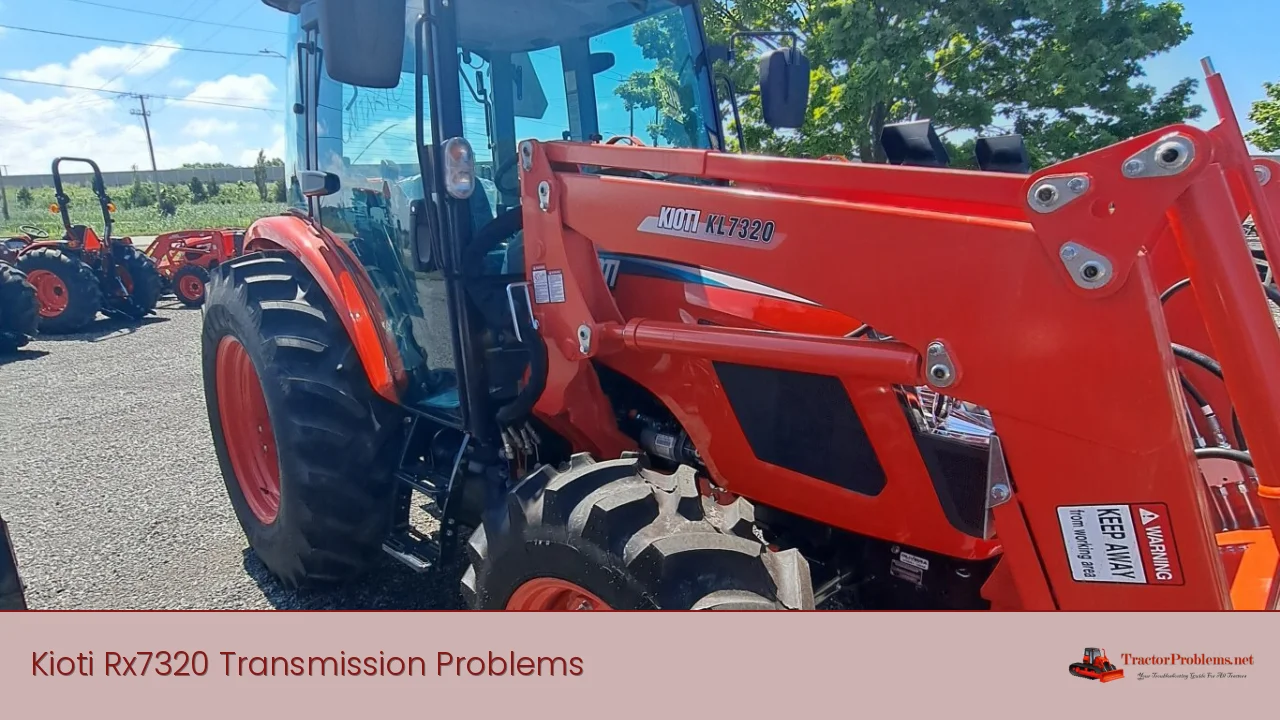 Kioti Rx7320 Transmission Problems