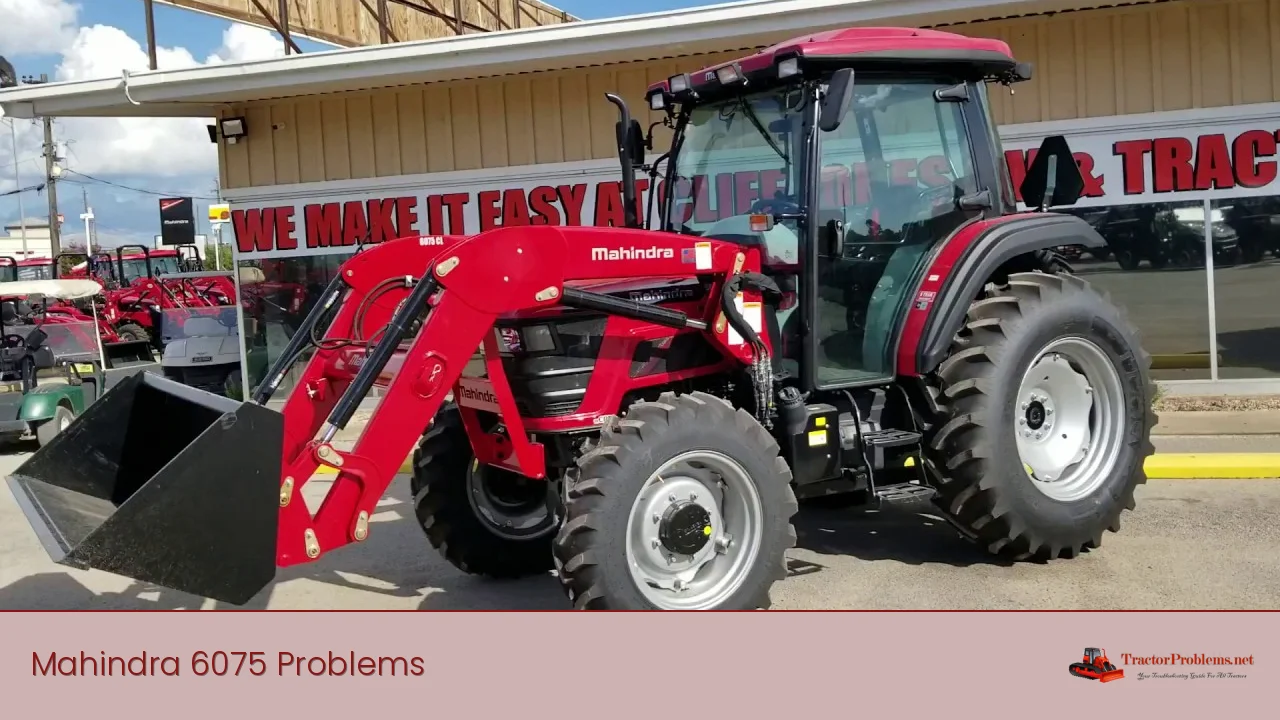 Mahindra 6075 Problems