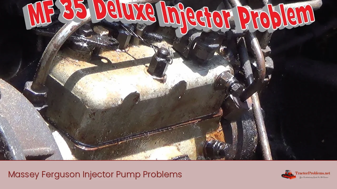 Massey Ferguson Injector Pump Problems