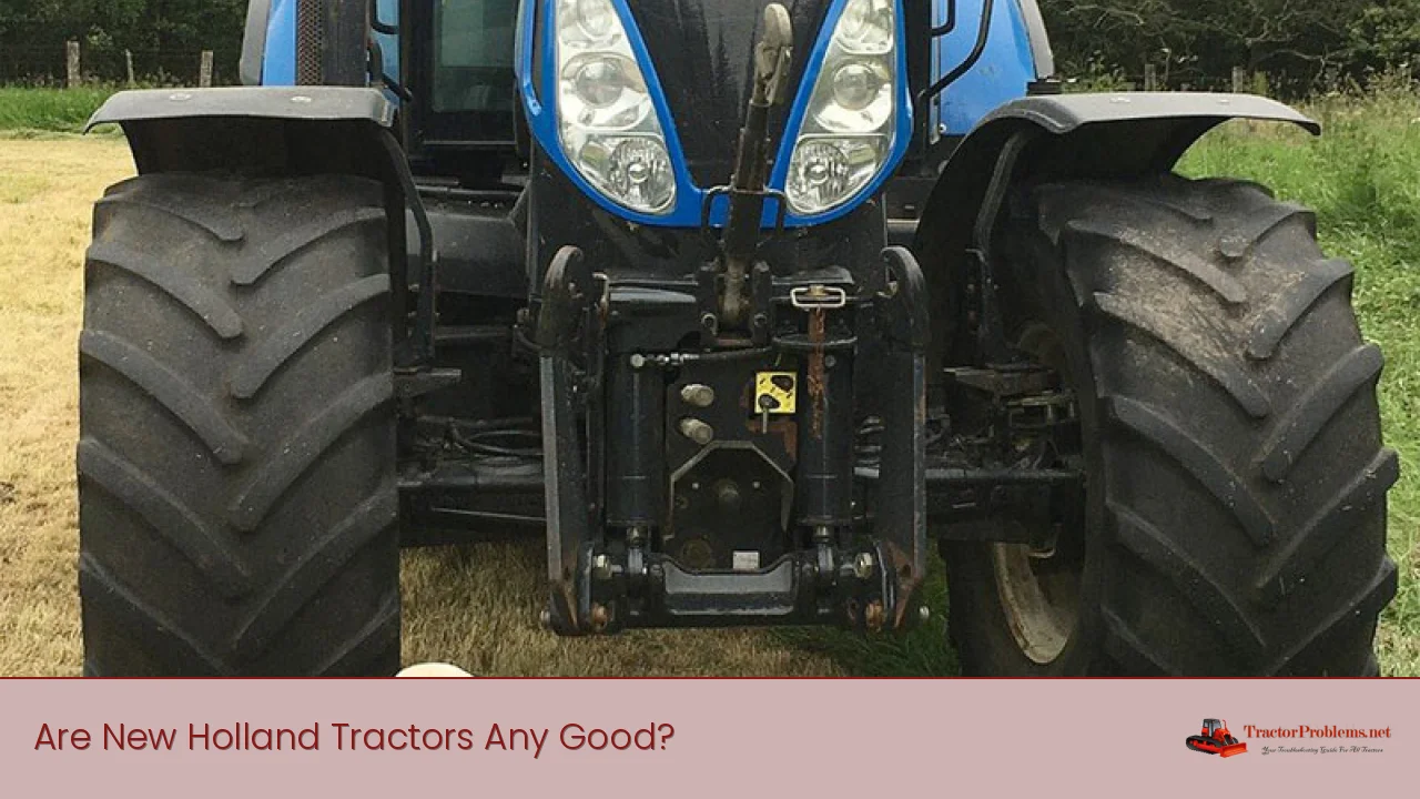 Are New Holland Tractors Any Good?